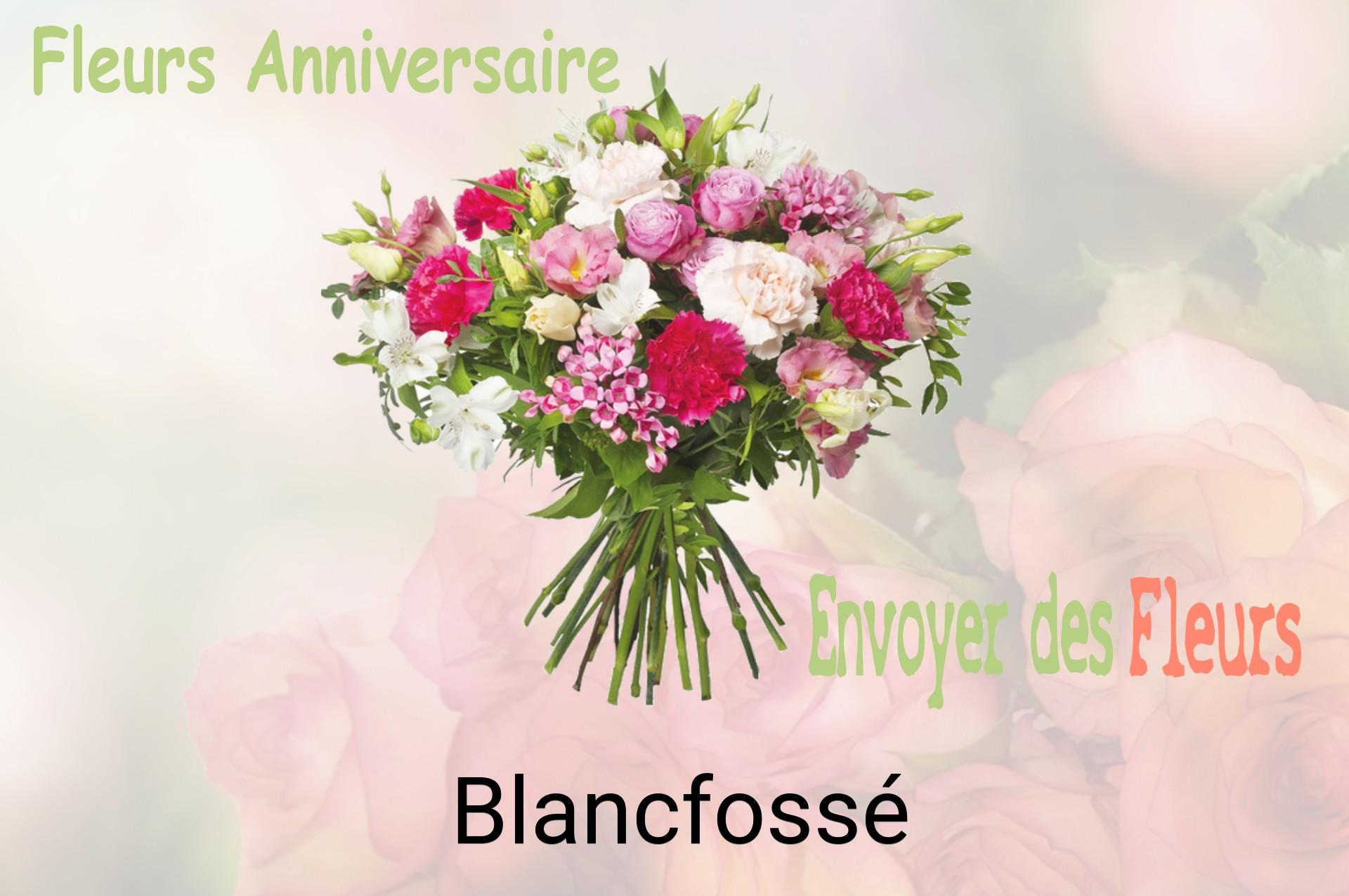 Bouquet de fleurs d’anniversaire livré à Blancfossé